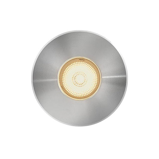 Hinkley Lighting Dot Landscape LED Button Light, Steel