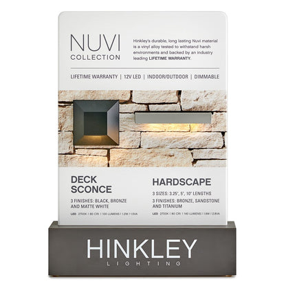 Hinkley Lighting Nuvi LED Light Landscape Deck/Patio