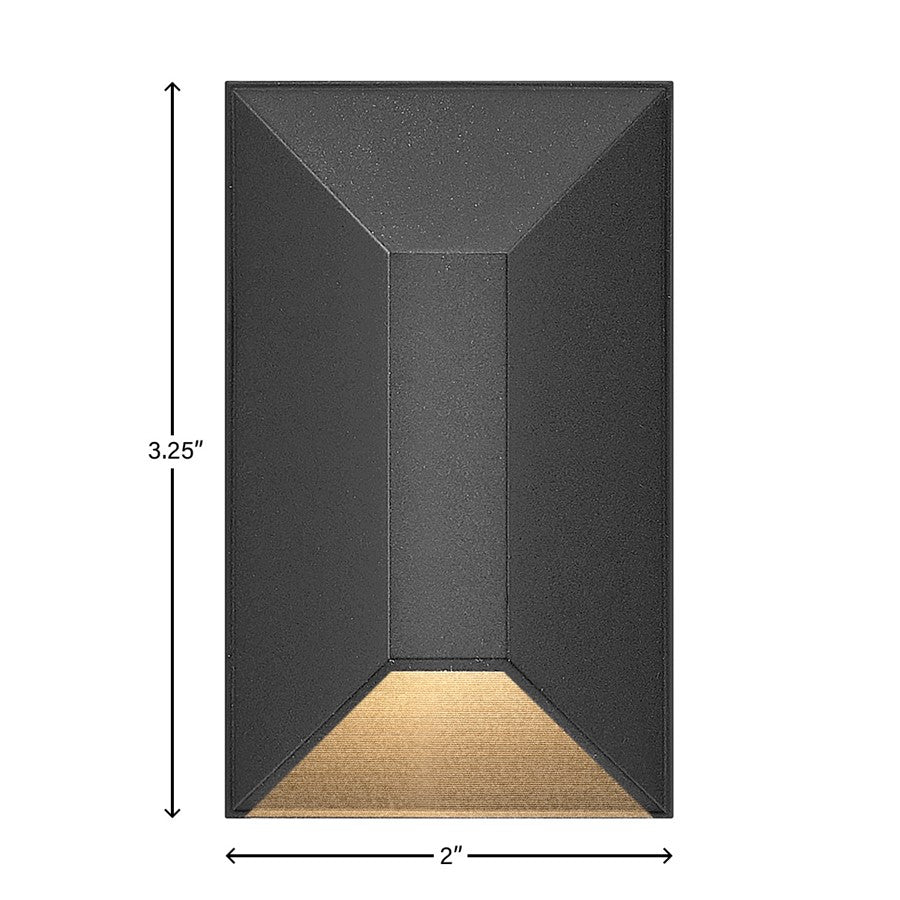 Hinkley Lighting Nuvi 1 Light Rectangular Deck Sconce