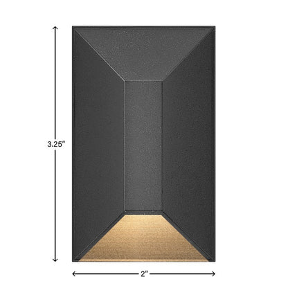 Hinkley Lighting Nuvi 1 Light Rectangular Deck Sconce