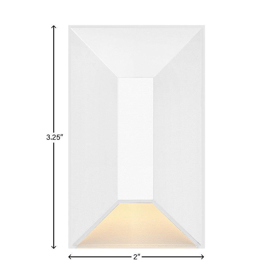 Hinkley Lighting Nuvi 1 Light Rectangular Deck Sconce