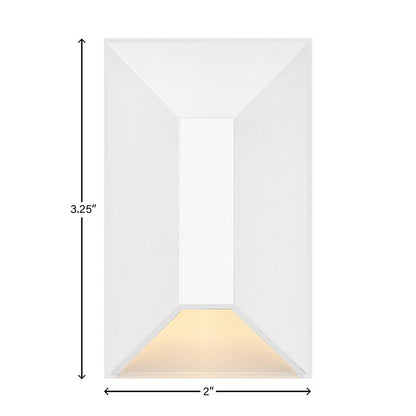Hinkley Lighting Nuvi 1 Light Rectangular Deck Sconce