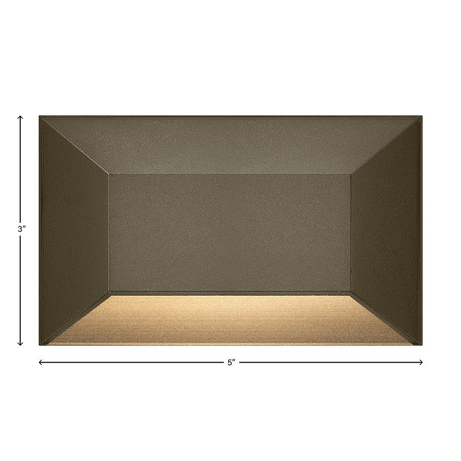 Hinkley Lighting Nuvi 1 Light Rectangular Deck Sconce