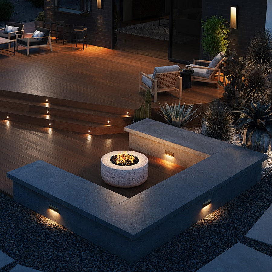 Hinkley Lighting Nuvi 1 Light Rectangular Deck Sconce