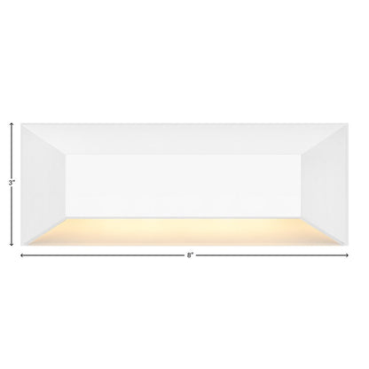 Hinkley Lighting Nuvi 1 Light Rectangular Deck Sconce