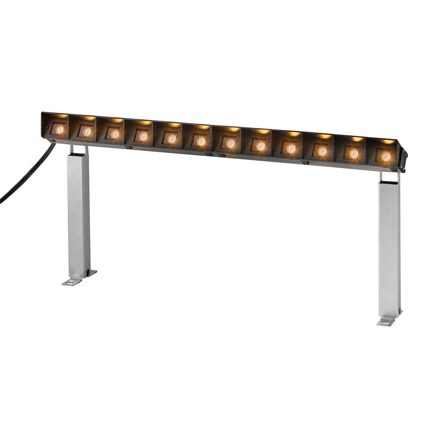 Hinkley Vestra 20" LED Spot Light, Antique Brushed Aluminum/Clear Lens