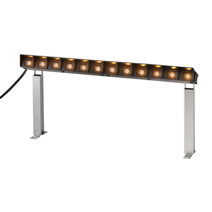 Hinkley Vestra 20" LED Spot Light, Antique Brushed Aluminum/Clear Lens