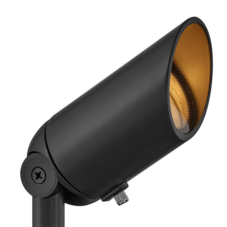 Hinkley Lumacore Spot Landscape Accent/30K/12V, Black/Clear Lens - 1536SK-LMA30K