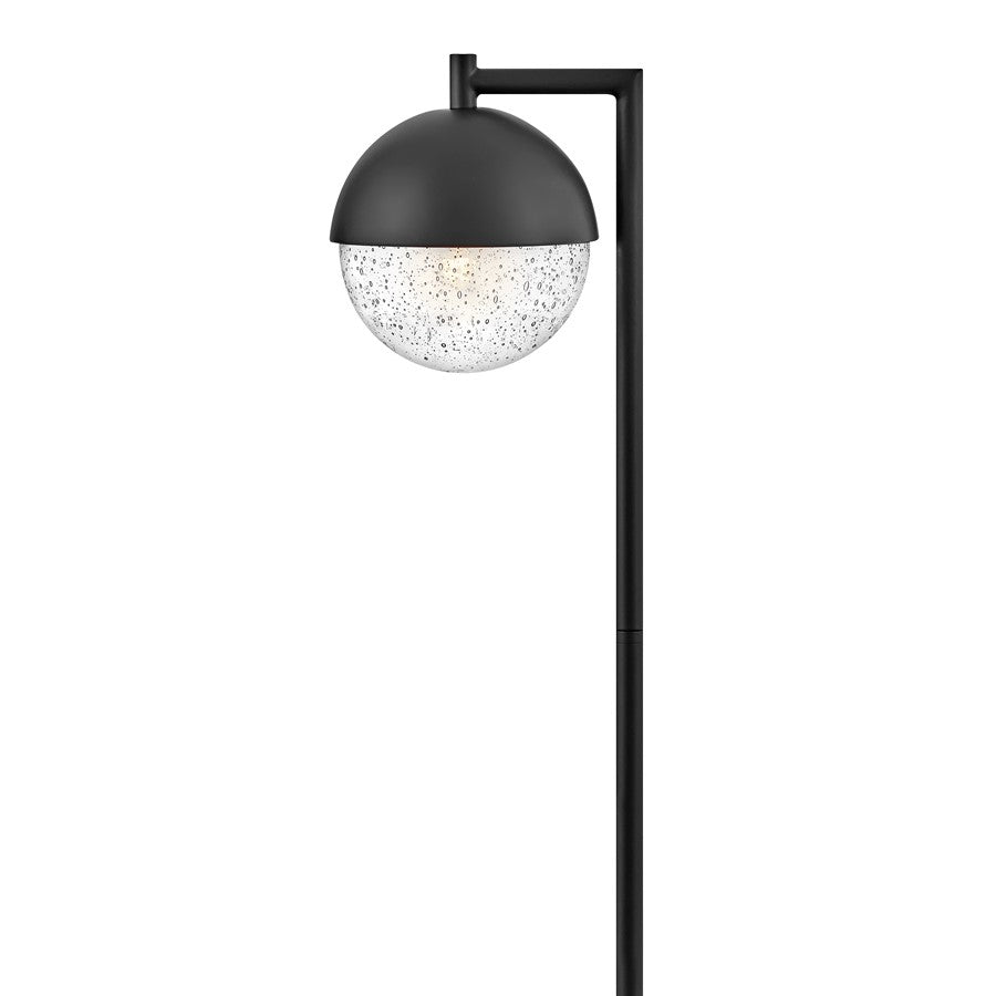 Hinkley Lighting Revolve 1 Light LED Path Light, Satin Black/Seedy