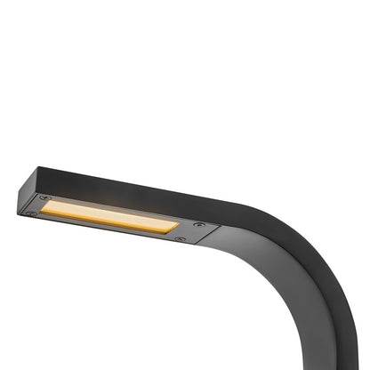 Hinkley Lighting Rift 12V LED Path Light, Black/White Polycarbonate