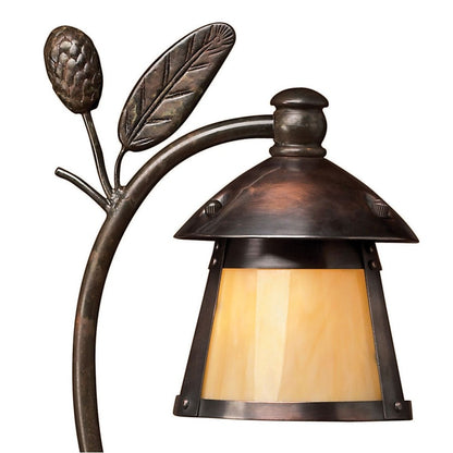 Hinkley Lighting Aspen Led Path Light, Sienna Bronze/Honey Art
