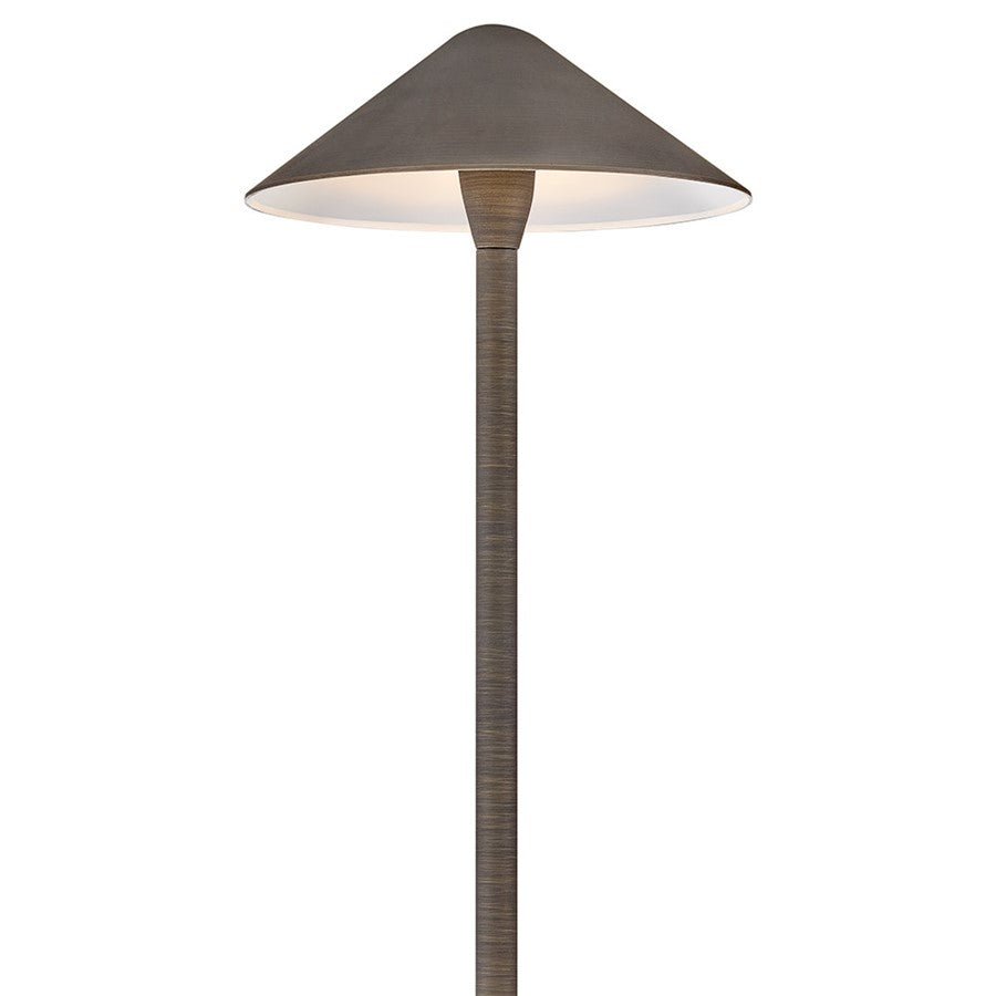 Hinkley Hardy Island 1Lt Path Light, Matte Bronze