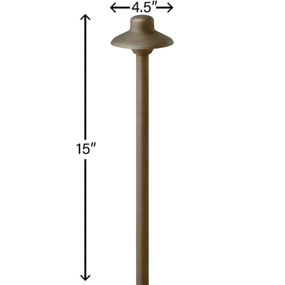 Hinkley Lighting LED Hardy Path Light, Matte Bronze