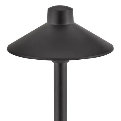 Hinkley Hardy Island 1Lt 17" LED Path Light, Brass Black/Frost Acrylic