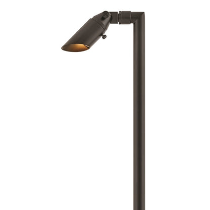 Hinkley Hardy Island 1Lt 27" 12V Spot Light/Stem, Brs Blk/Clear Lens - 16507BSK