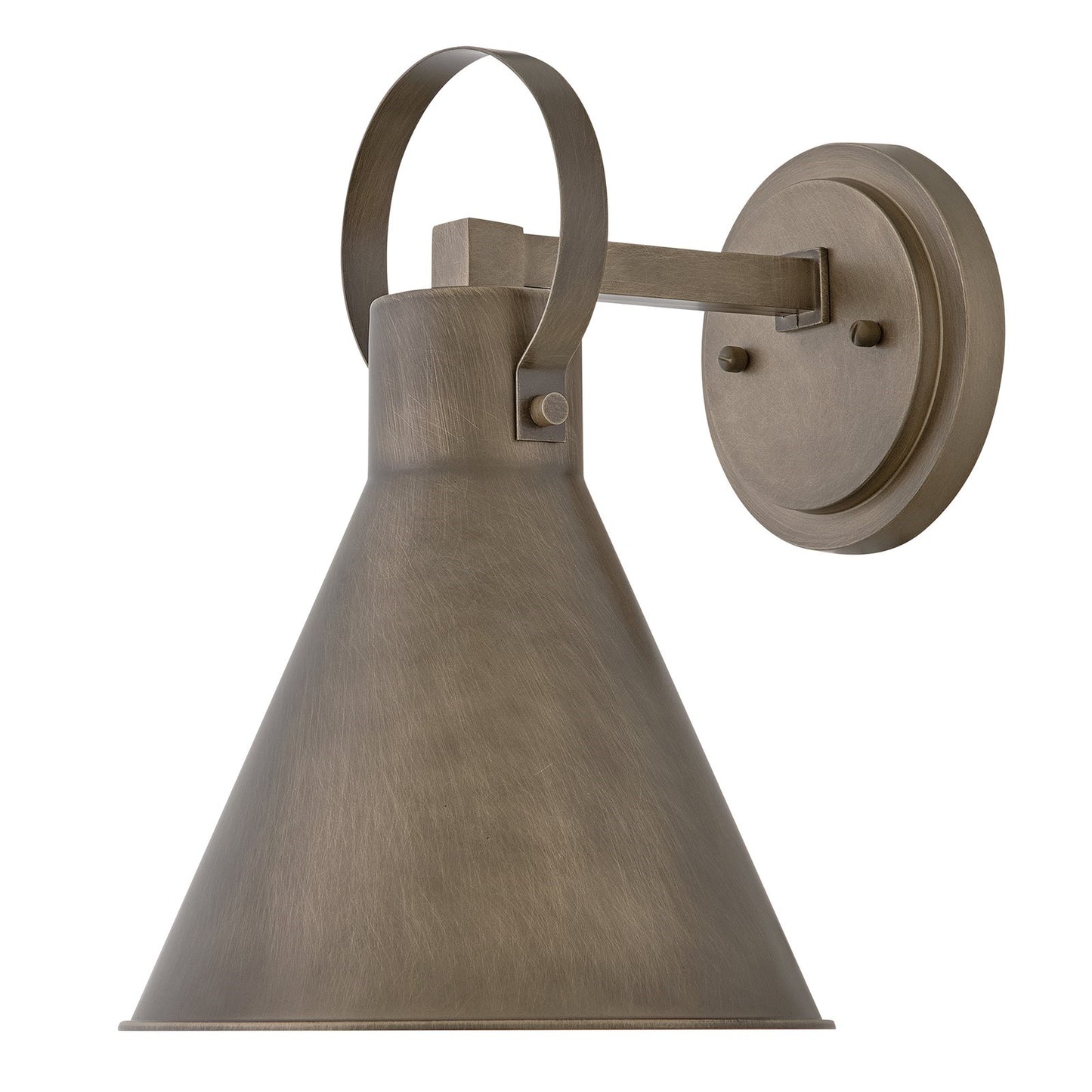 Hinkley Winnie 1-Light 12.5in Outdoor Wall Mount | Traditional Burnished Bronze Composite | Entryway & Patio Wall Light | 575 Lumens | Model 18870BU-LL