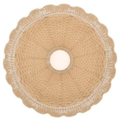 Hinkley Paloma 3Lt 40" Chandelier, Lacquered Brass/Etched Opal