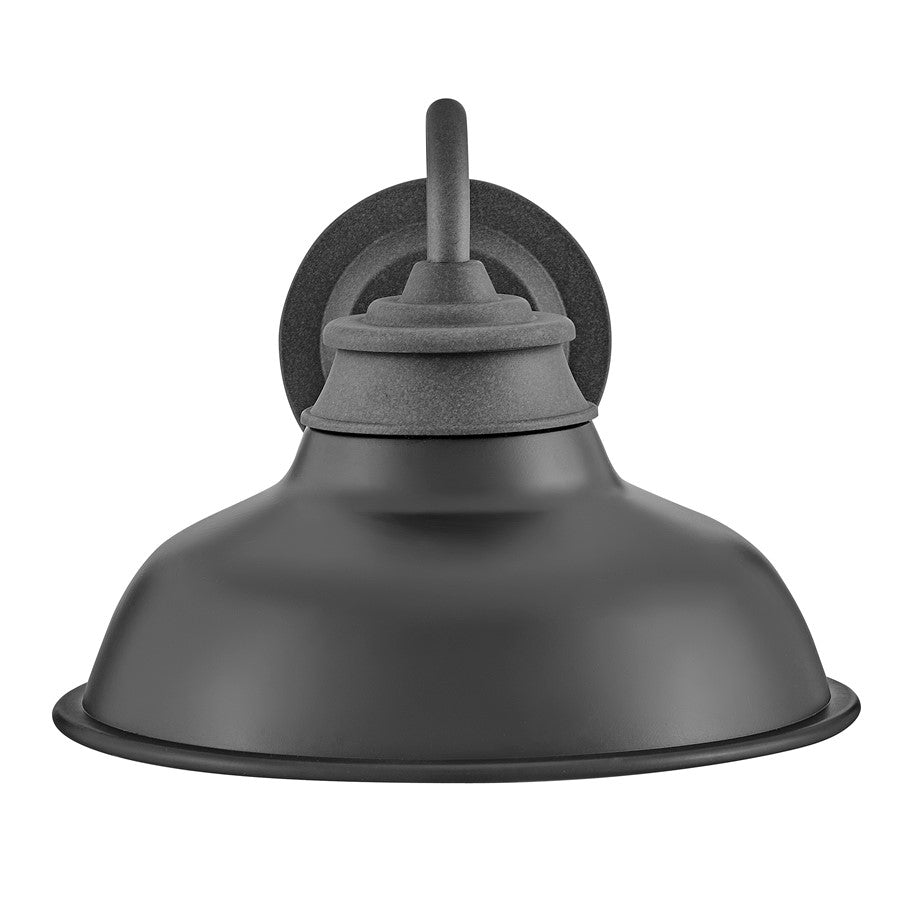 Hinkley Lighting Wallace 1 Light Outdoor Wall Mount, Aged Zinc