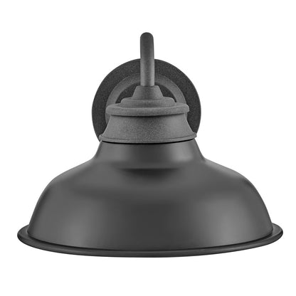 Hinkley Lighting Wallace 1 Light Outdoor Wall Mount, Aged Zinc