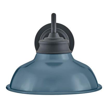 Hinkley Lighting Wallace 1Lt Outdoor Wall Mount, Black/Denim Blue