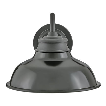 Hinkley Lighting Wallace 1Lt Outdoor Wall Mount, Black/Gloss Black