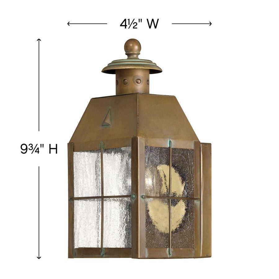 1 Light Outdoor Mini Wall Sconce
