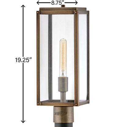 Hinkley Lighting Max Outdoor 1-LT Post/Pier, 5W
