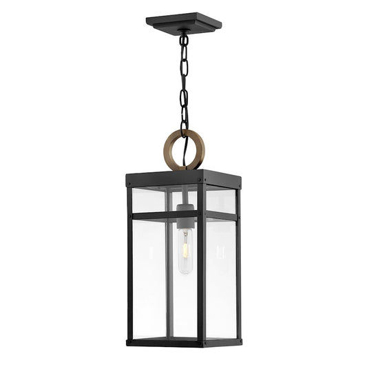 Hinkley Lighting Porter Outdoor Med. Hanging Lantern, Black