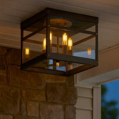 Hinkley Lighting 4 Light Porter Outdoor Ceiling