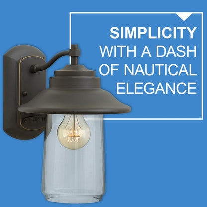 1 Light Outdoor Small Wall Sconce