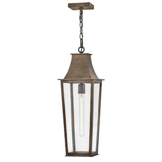 Hinkley Lighting Georgetown 1Lt 9" Outdoor Hanging Lantern, Bronze - 28892BU