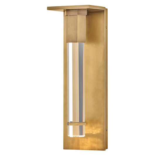 Hinkley Lighting Cecily LED 6" Outdoor Wall Mount Lantern, Brass - 28934HB