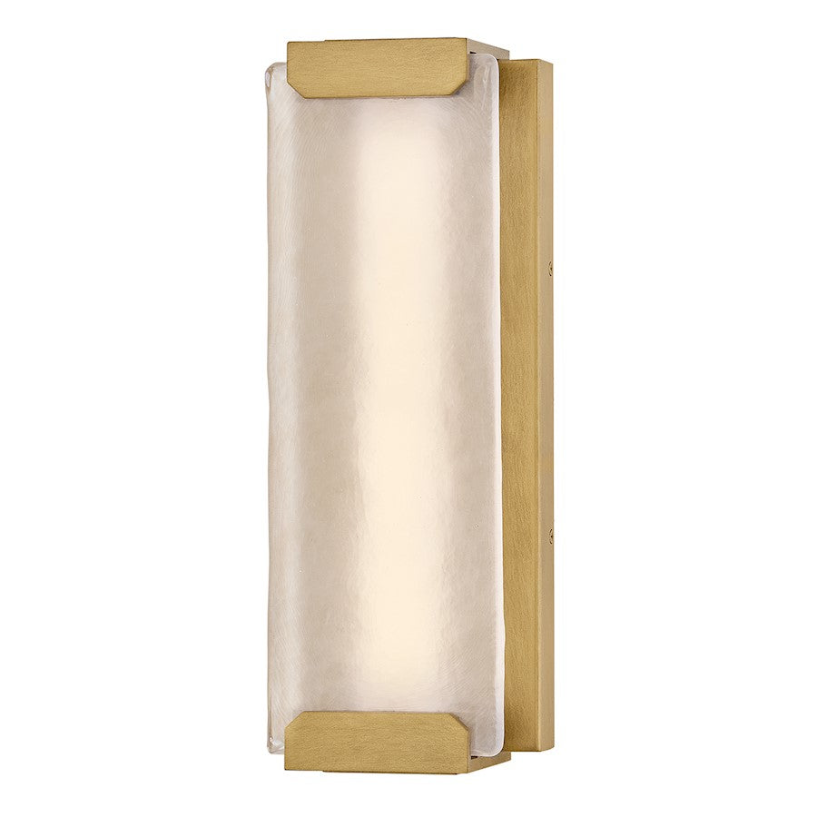 Hinkley Lighting Zayde LED 16" Outdoor Wall Mount Lantern, Brass - 28974HB