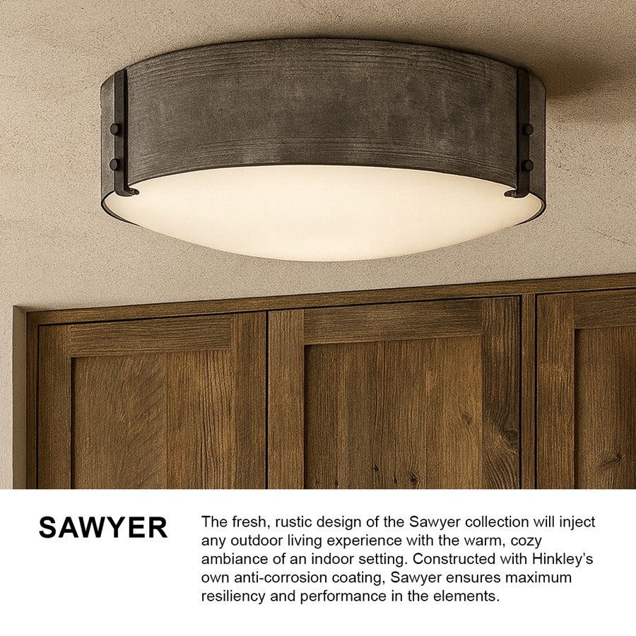 Hinkley Lighting 3 Light Sawyer Outdoor Ceiling