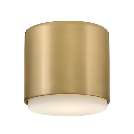 Hinkley Lighting Cedric 1Lt 5" Flush Mount, Lacquered Brass - 30070LCB