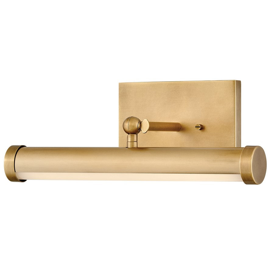 Hinkley Lighting Regis 14" Wall Mount, Brass/Brass/Acrylic Lens - 31010HB-HB