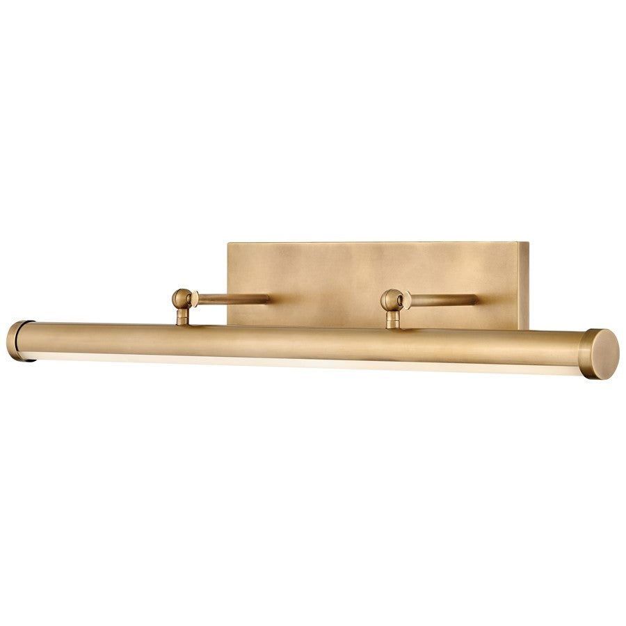 Hinkley Lighting Regis 33" Wall Mount, Brass/Brass/Acrylic Lens - 31013HB-HB