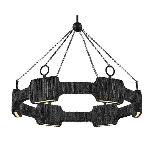 Hinkley Lighting Raffi 36" Chandelier, Carbon Black - 34106CBK