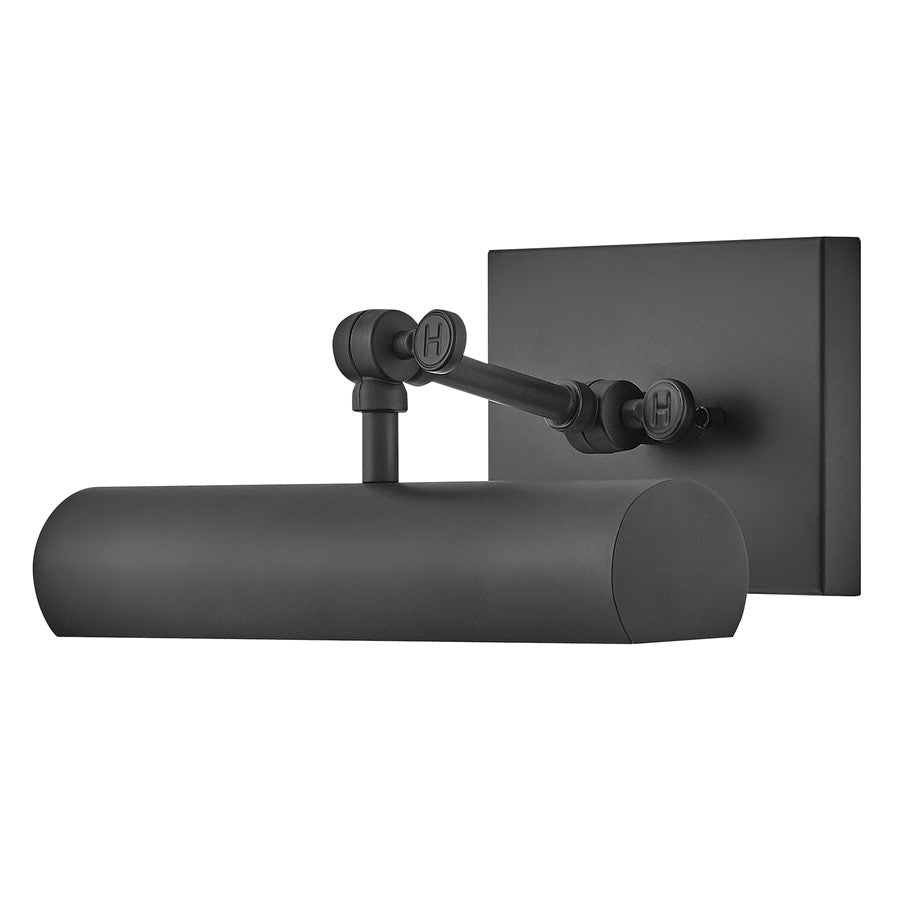 Hinkley Lighting Stokes 1 Light Wall Mount, Black - 43010BK