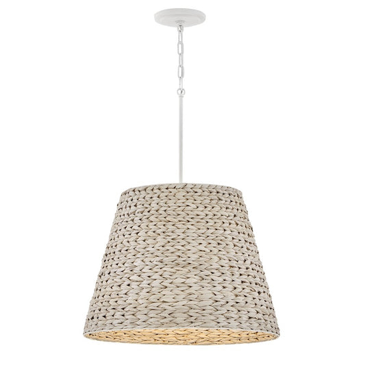 Hinkley Lighting Seabrook 1 Light Chandelier, Textured Plaster - 43224TXP