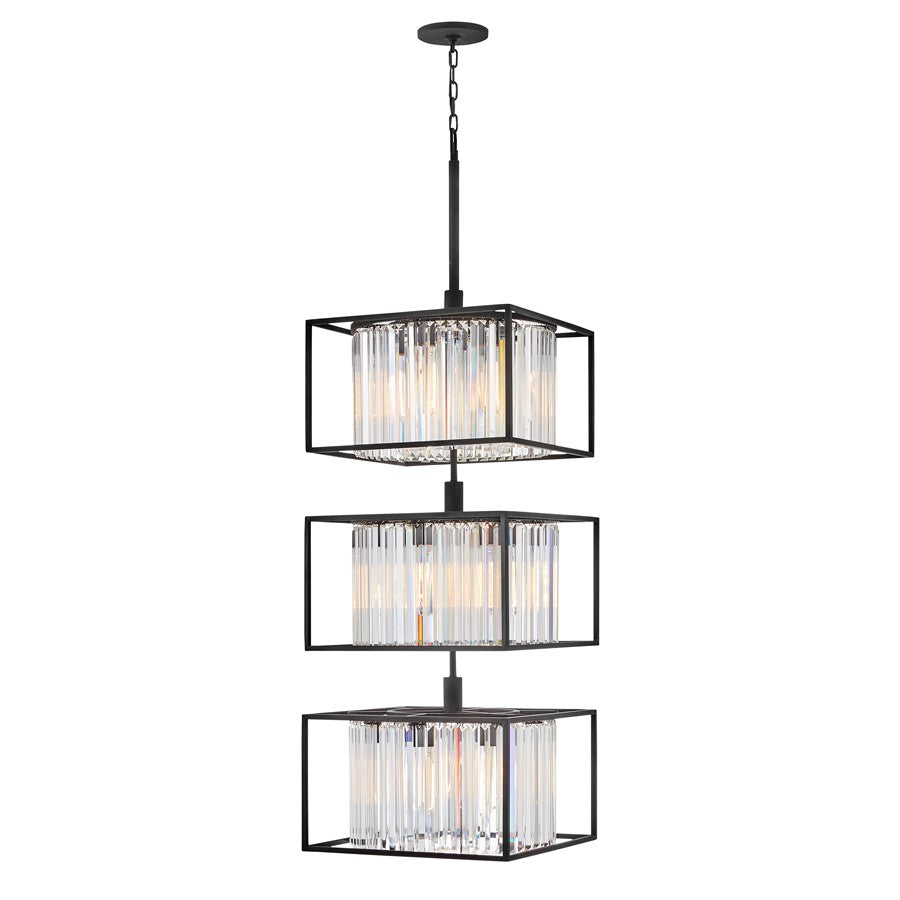Hinkley Lighting Giada 18 Light Hanging, Black - 4558BK