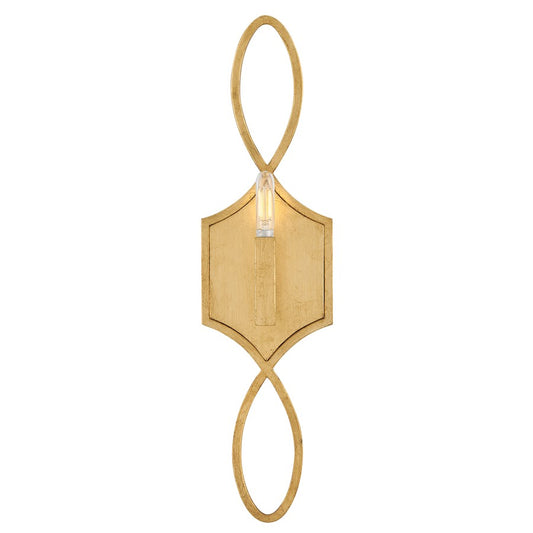 Hinkley Lighting Leona 1 Light Sconce, Distressed Brass - 45780DA