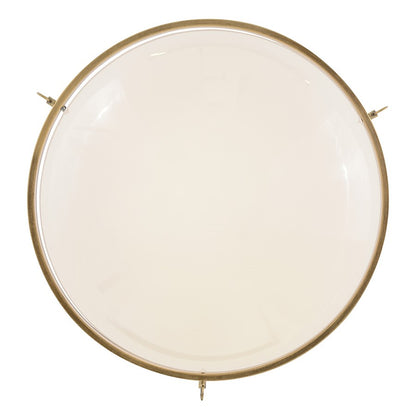 Hinkley Lighting Collins 1Lt 23" Semi-Flush Mount, Brass/Cased Opal