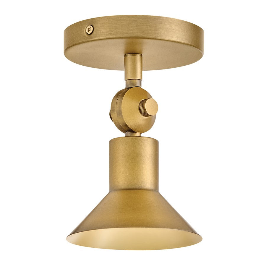 Hinkley Lighting Dom LED Wall Mount, Heritage Brass