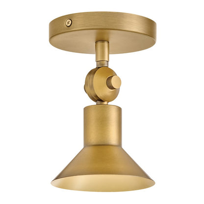 Hinkley Lighting Dom LED Wall Mount, Heritage Brass