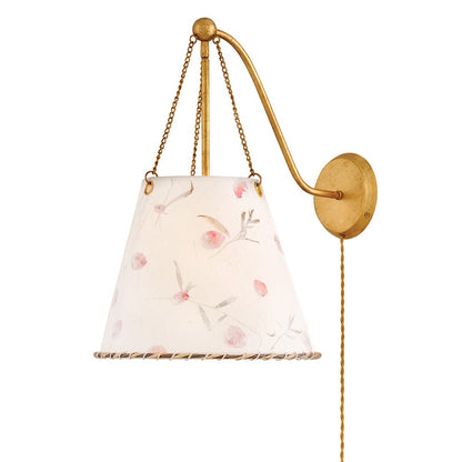 Hinkley Lighting Primrose 1 Light Wall Mount, Distressed Brass