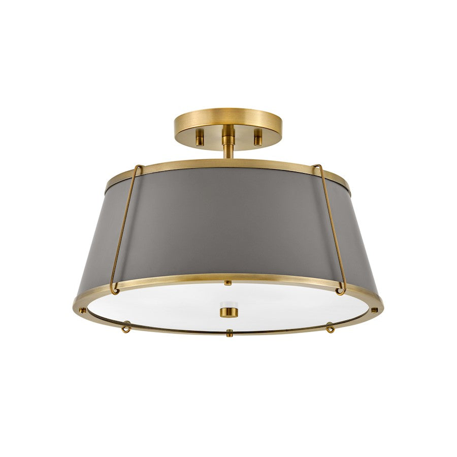 Hinkley Lighting Clarke 2 Light Medium Semi-Flush Mount