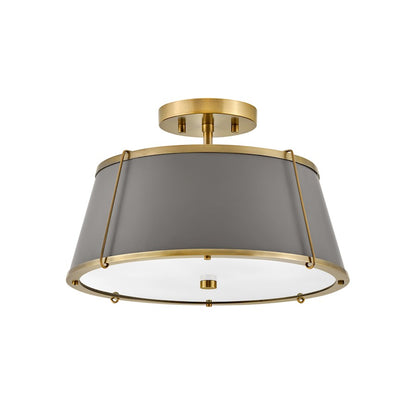 Hinkley Lighting Clarke 2 Light Medium Semi-Flush Mount