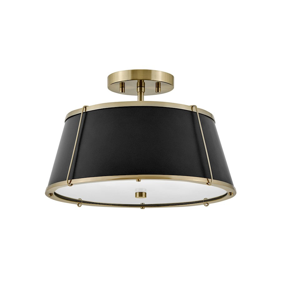 Hinkley Lighting Clarke 2 Light Medium Semi-Flush Mount