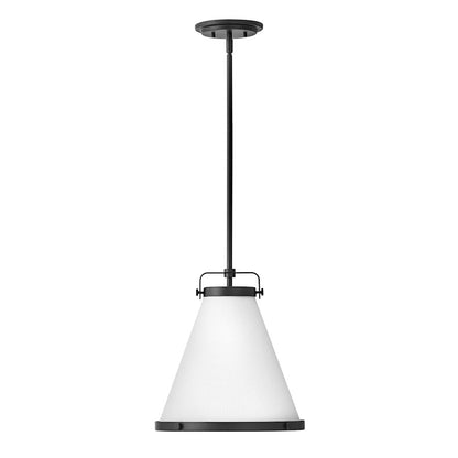 1 Light Pendant, Black